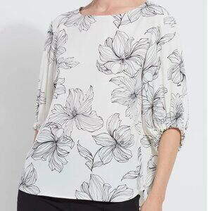 NWT Lysse Floral Blouse Women S